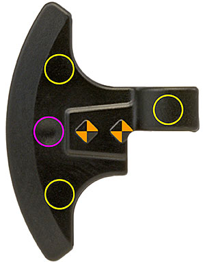 axe head left face